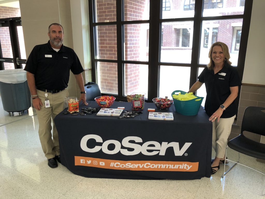 CoServ representatives welcome new teachers